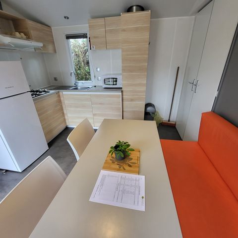 Stacaravan 5 personen - Ohara - 29 m² - 2 slaapkamers (2 volwassenen max / of gezinnen)