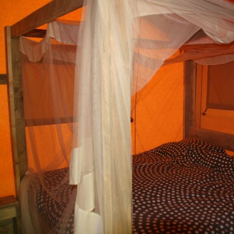 Safaritent 5 personen - SAFARI WOOD (zonder sanitair)