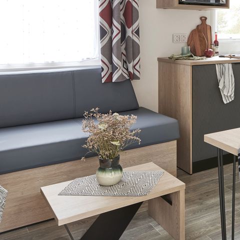 Stacaravan 6 personen - GRAND CONFORT 3 slaapkamers - CLIM + TV