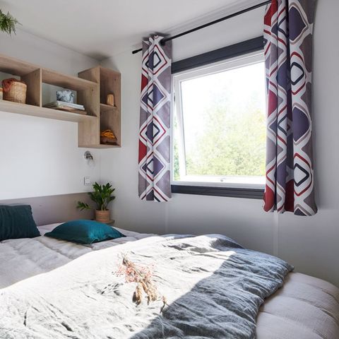 Stacaravan 6 personen - GRAND CONFORT 3 slaapkamers - CLIM + TV