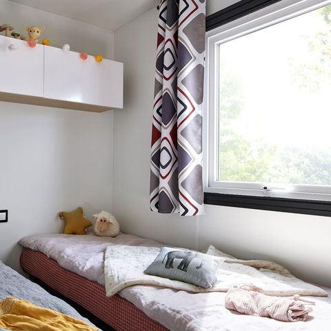 Stacaravan 6 personen - GRAND CONFORT 3 slaapkamers - CLIM + TV