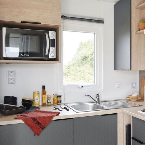 Stacaravan 6 personen - COTTAGE 3 slaapkamers
