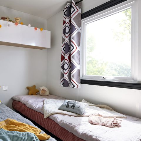 Stacaravan 6 personen - COMFORT 3 slaapkamers - TV