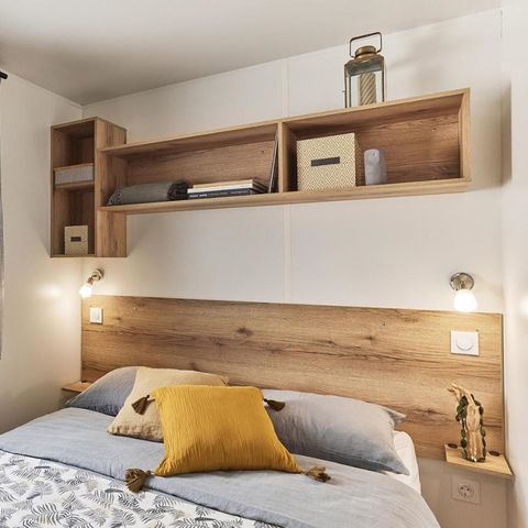 Stacaravan 6 personen - COSY GRAND CONFORT - 3 slaapkamers - KLIM - TV