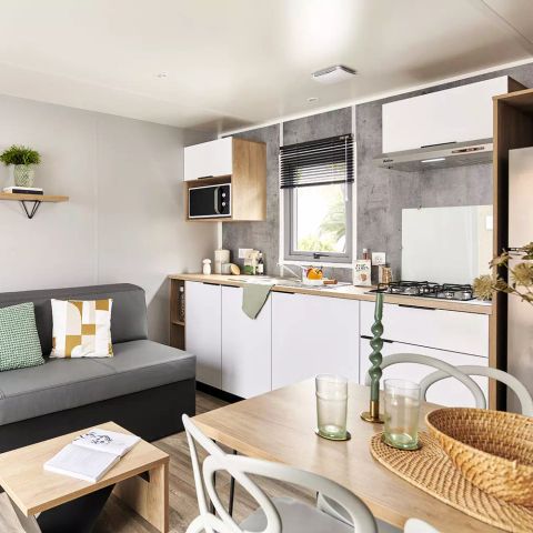 Stacaravan 4 personen - Premium 3 kamers 4 personen Airconditioning + TV
