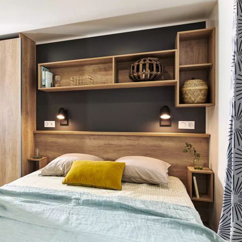 Stacaravan 4 personen - Premium 3 kamers 4 personen Airconditioning + TV