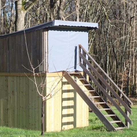 UNIEKE ACCOMMODATIE 5 personen - GLAMPING CABANE zonder sanitair