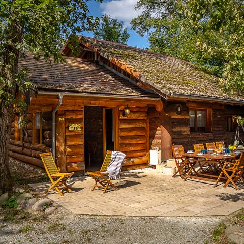 Chalet 10 personen - Blokhut Grand Ballon 10 personen