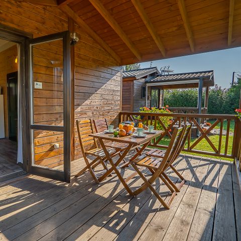 Chalet 4 personen - Houten chalet voor 4 personen