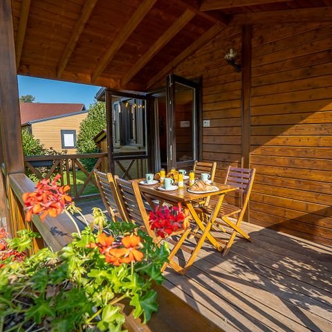 Chalet 4 personen - Houten chalet voor 4 personen