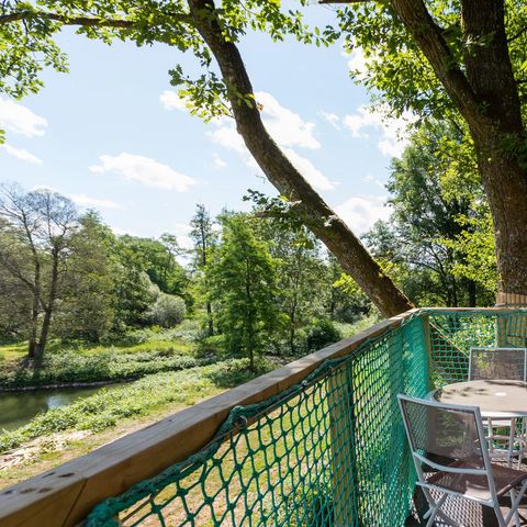 UNIEKE ACCOMMODATIE 4 personen - Robin Hood Hangende Hut 4 pers