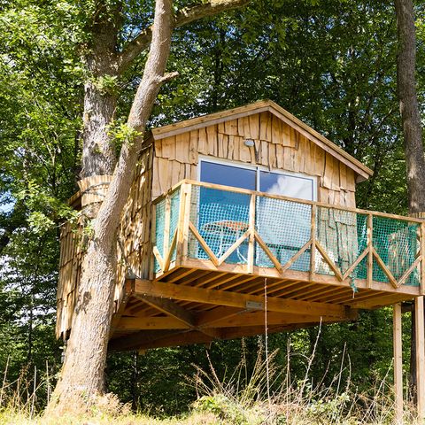 UNIEKE ACCOMMODATIE 4 personen - Robin Hood Hangende Hut 4 pers