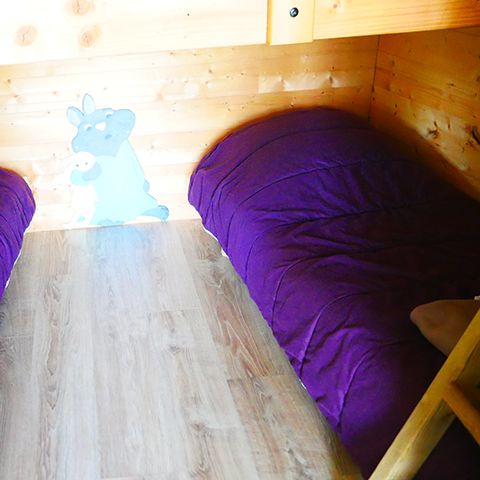 UNIEKE ACCOMMODATIE 4 personen - Robin Hood Hangende Hut 4 pers