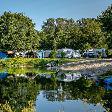 Kampeerplaats - Met water - Afvoer