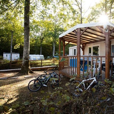 Stacaravan 4 personen - PMR 30m² - 2 kamers (toegankelijk voor personen met beperkte mobiliteit)