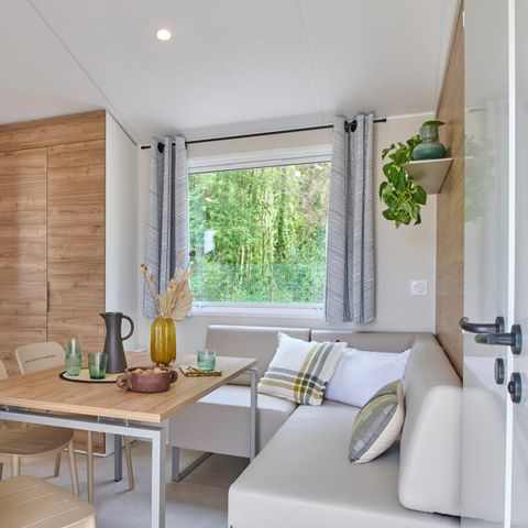 Stacaravan 6 personen - Stacaravan PRIVILEGE - GALA - 3 slaapkamers - ZATERDAG