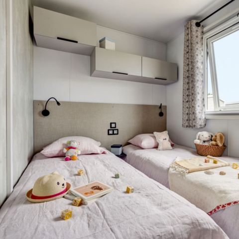 Stacaravan 5 personen - Prestige Bali - Voetganger - 4/5P 2Ch 30m2