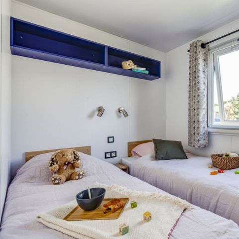 Stacaravan 5 personen - Ontwijking Groix- Voetgangersgebied- 4/5P 2Ch 25m2