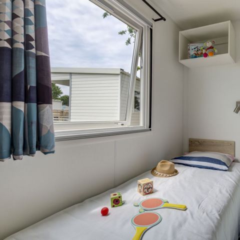 Stacaravan 6 personen - Confort+ Glénan 6Pers 3Ch 32m2