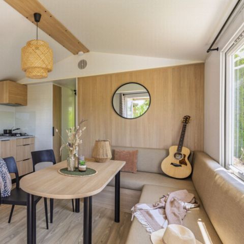 Stacaravan 6 personen - Natura Familie- Voetgangersgebied- 5/6Pers 3Ch35m2