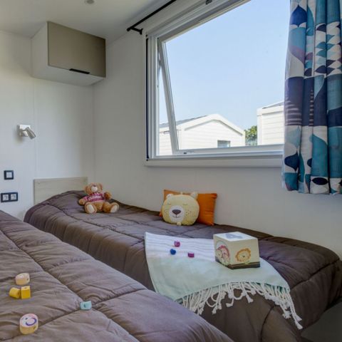 Stacaravan 6 personen - Appartement Corail - 6 Pers 3 B 36m2