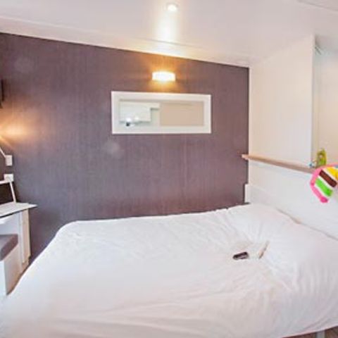 Stacaravan 5 personen - Sunêlia Luxe Taos 2 kamers / 2 badkamers 35m² - TV - LV - Linnen voorzien