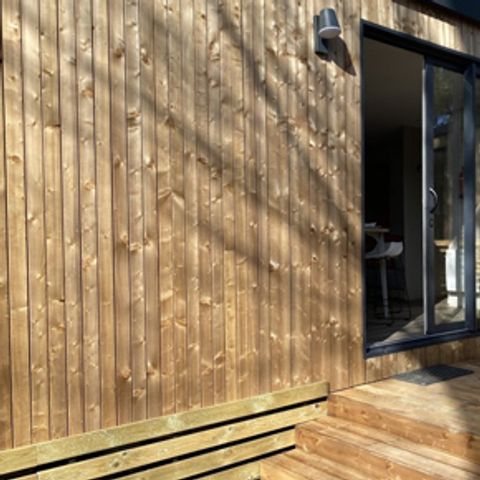 Stacaravan 6 personen - Sunêlia Luxe Key West 3 kamers / 2 badkamers 40m² - TV - LV - Terras - Linnen voorzien