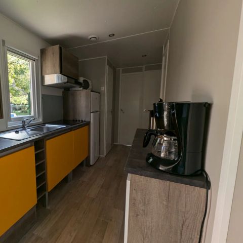 Stacaravan 6 personen - Sunêlia Prestige Déclik 3 kamers 35m² - TV - Overdekt terras
