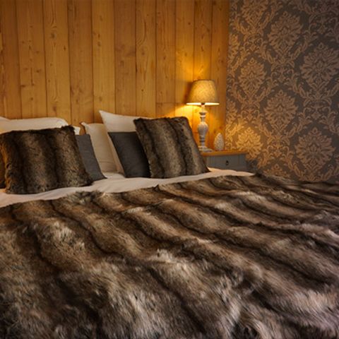 Chalet 6 personen - Chalet de Charlène 3 kamers 120m² - TV - LV - Prive sauna - Overdekt terras - Linnen voorzien