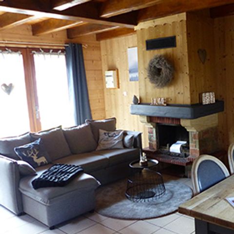 Chalet 7 personen - Chalet Odile 3 kamers / 2 badkamers 110m² - TV - LV - Linnen voorzien
