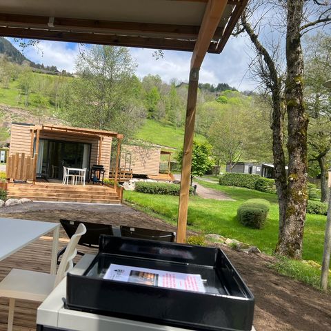 Stacaravan 2 personen - Sunêlia Luxe Crippa 27m² - 1 slaapkamer / 1 badkamer -