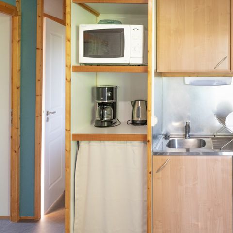 Chalet 6 personen - 35 m² - 2 slaapkamers