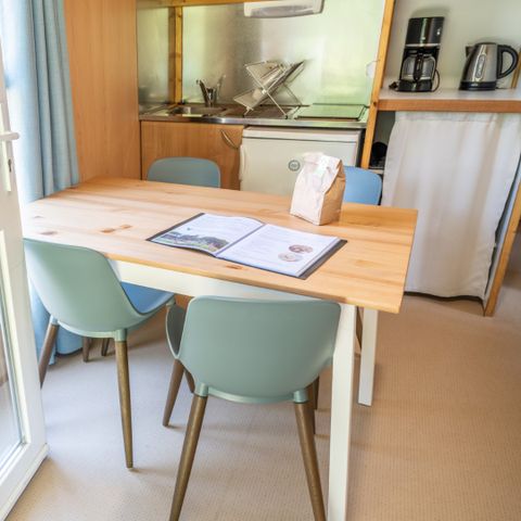Chalet 4 personen - 28 m² - 2 slaapkamers