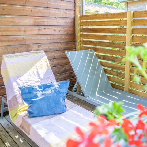 Chalet 4 personen - 28 m² - 2 slaapkamers