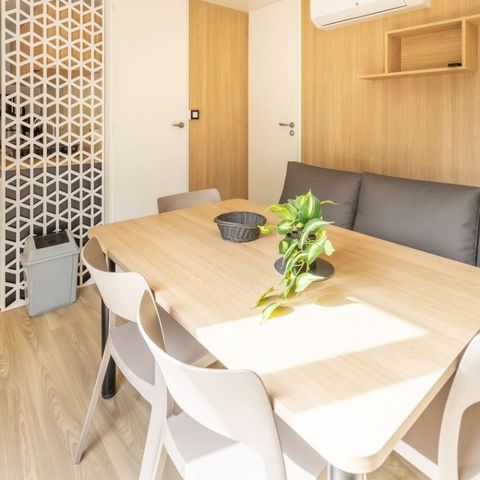 Stacaravan 6 personen - Premium 3 slaapkamers 6 personen