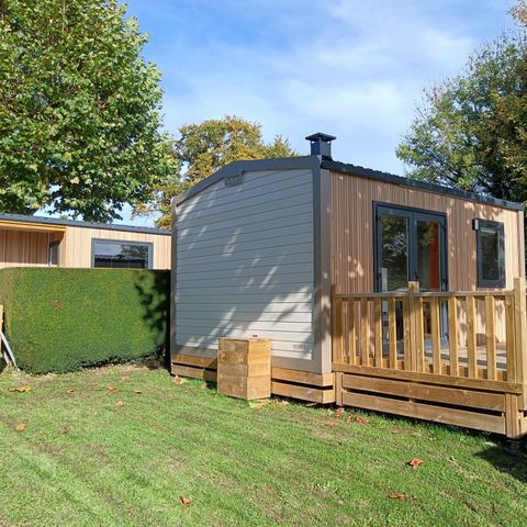 Stacaravan 2 personen - Comfort stacaravan 17.8m² - 1 kamer + terras
