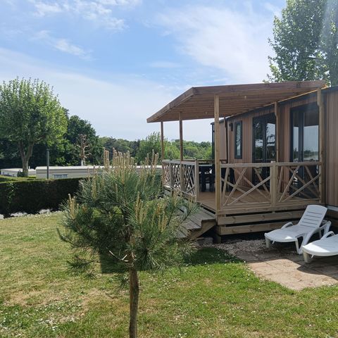 Stacaravan 6 personen - Premium 40m² - 3 kamers - 2 badkamers
