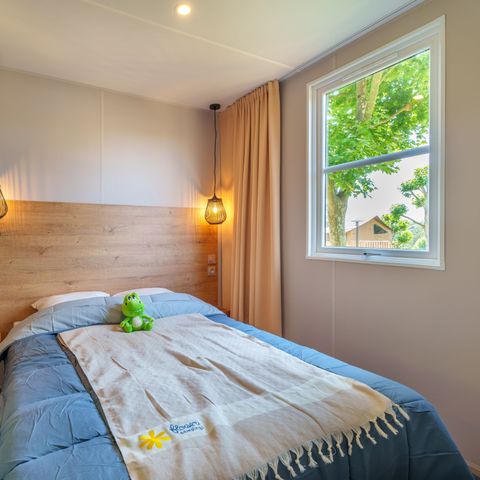 Stacaravan 6 personen - NIEUW// Villa de la Rance Prestige 40m² - 3 kamers - 2 badkamers - SPA - Overdekt terras