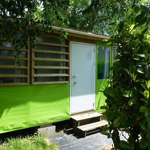 Glampingtent 4 personen - BALI 21m² - 2 kamers