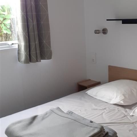 Stacaravan 4 personen - Stacaravan FORMENTERA - 2 slaapkamers + terras