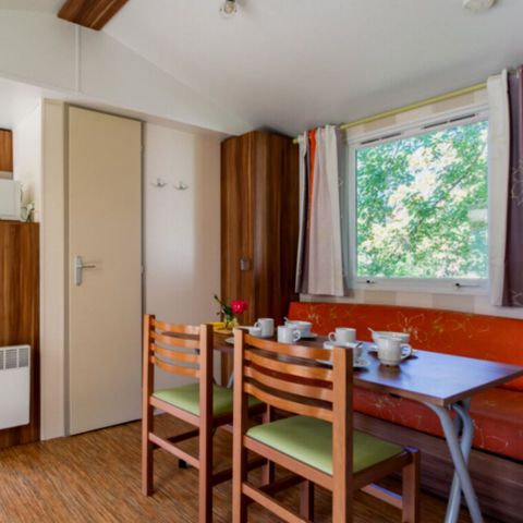 Stacaravan 4 personen - Klassiek 2 slaapkamers 4
