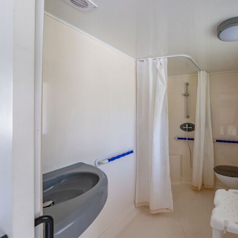 Stacaravan 4 personen - Klassiek 2 slaapkamers 4 PRM
