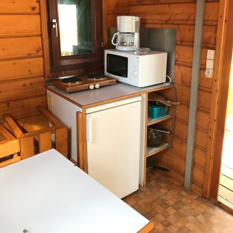 Chalet 4 personen - ISABELLE (zonder sanitair)