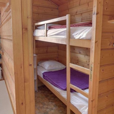 Chalet 4 personen - ISABELLE (zonder sanitair)