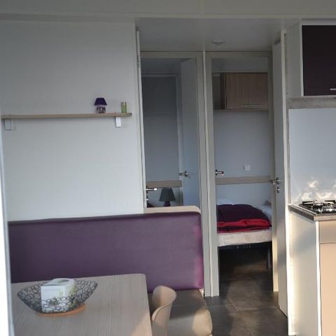 Stacaravan 4 personen - MH CONFORT ZEEZICHT 22m² (22m²)