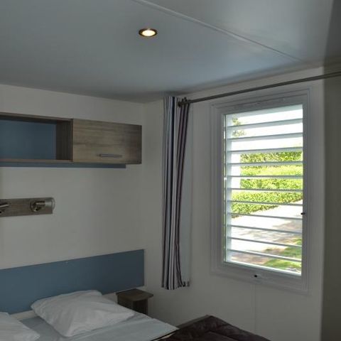 Stacaravan 6 personen - GD COMFORT ZEEZICHT (4 volwassenen + 2 kinderen) 31m² (31m²)