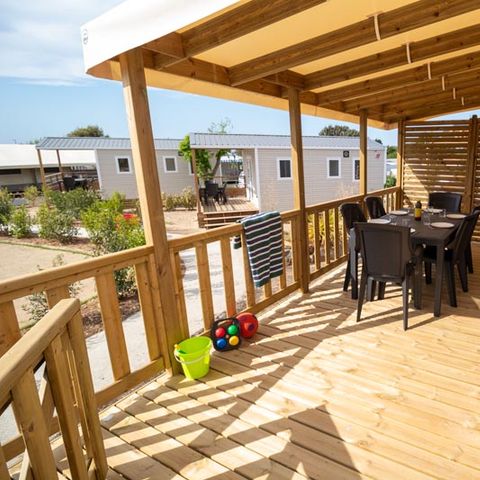 Stacaravan 6 personen - Stacaravan - 3 slaapkamers