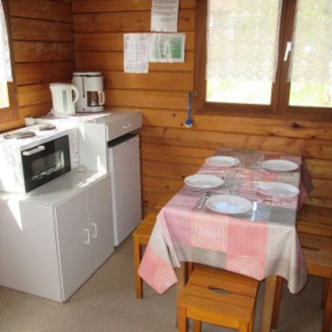 Bungalow 4 personen - CABIN zonder sanitair