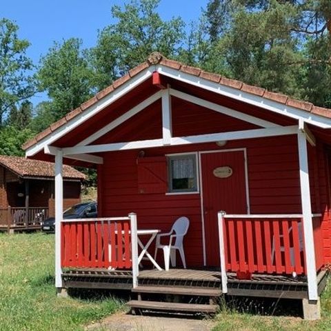 Bungalow 4 personen - CABIN zonder sanitair