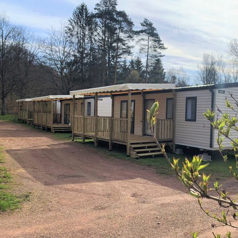 Stacaravan 6 personen -  31m² Premium ruimte